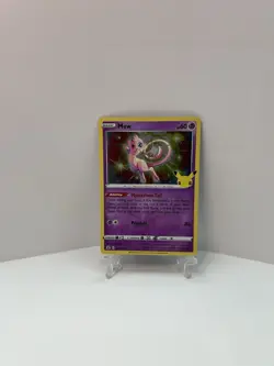 Pokemon TCG Mew Holo Rare Card #011/025 2021 25th Anniversary Celebrations - Image 1