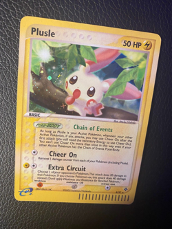Plusle 8/97 Vintage Pokemon Card 2003 Holo Rare LP - Image 1