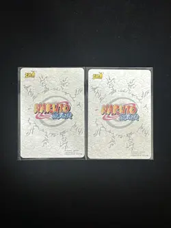 LOT 2 KaYou Naruto TCG Trading Card Hyuga Hinata NR-SE-004 Naruto Uzumaki #2 M63 - Image 2