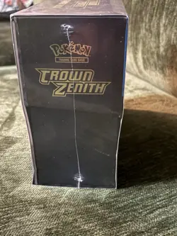 Pokemon TCG Crown Zenith Elite Trainer Box ETB Sealed, Lucario Promo Card - Image 4