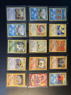 Vintage Pokemon Card Lot (58 Total) - TCG & Topps Mix - LP/MP Condition - Image 2