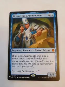 Bruvac the Grandiloquent Jumpstart Mythic Card Regular NM Condition - Image 1