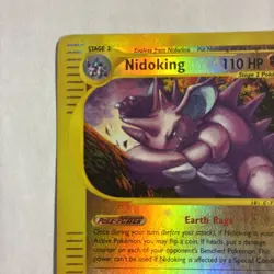 Nidoking 24/147 Reverse Holo Aquapolis LP Card Pokemon TCG - Image 4