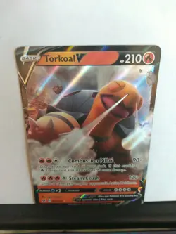 Pokemon Card Torkal V 024/202 MINT PACK FRESH FREE SHIPPING - Image 1