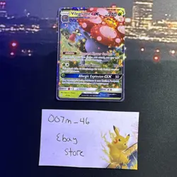 Pokemon Vileplume GX 2019 Cosmic Eclipse Full Art Ultra Rare Card 4/236 MINT - Image 1