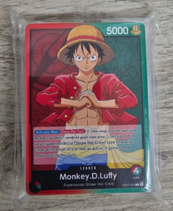 New One Piece Card Game Monkey.D.Luffy OP01-003 Demo Deck English - Image 1