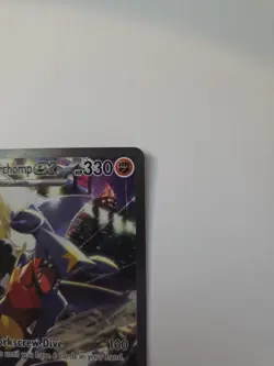 Pokemon TCG Cynthia's Garchomp EX Holo Card 232/182 Sv10: Destined Rivals - Image 2