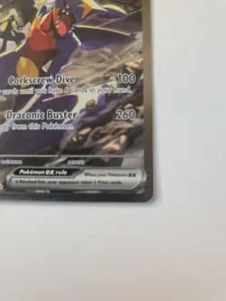 Pokemon TCG Cynthia's Garchomp EX Holo Card 232/182 Sv10: Destined Rivals - Image 3