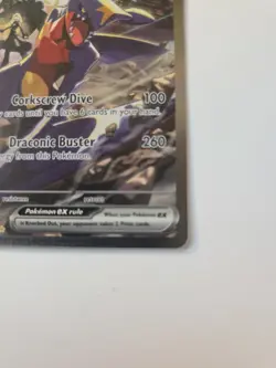 Pokemon TCG Cynthia's Garchomp EX Holo Card 232/182 Sv10: Destined Rivals - Image 4