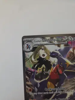 Pokemon TCG Cynthia's Garchomp EX Holo Card 232/182 Sv10: Destined Rivals - Image 5