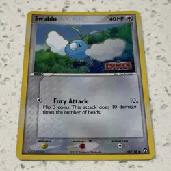 Swablu 66/108 Reverse Holo Ex Power Keepers Pokemon Card NM/LP - Image 1