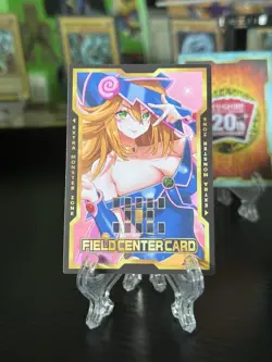 YuGiOh DARK MAGICIAN GIRL Sexy Anime Field Center Card with Holographic Sleeve - Image 1