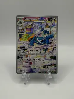 NM Metagross 178/162 Temporal Forces Illustration Rare Holo Pokemon Card - Image 1