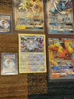 Eevee, Vaporeon, Jolteon, Flareon Jumbo Pokemon oversized card Lot Of 4 NM/M - Image 2