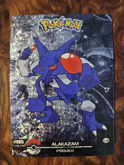 Alakazam #065 - Cracked Ice Holo - Crystal Dark Black 2025 - Pokemon Card - Image 1