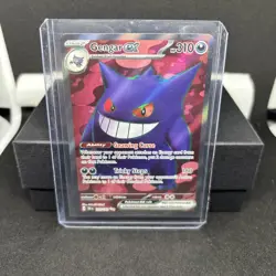 Pokemon TCG Gengar EX Temporal Forces Ultra Rare Card 193/162 - Image 1