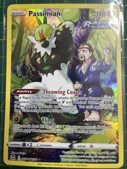 Pokemon Passimian TCG Swsh12 Silver Tempest Trainer Gallery Holo Card TG08/TG30 - Image 1