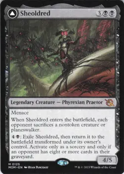 MTG Sheoldred (125) | NM | March of the Machine {MOM} - Image 1