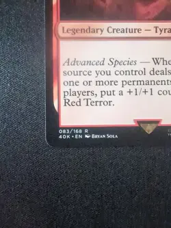 MTG - THE RED TERROR - Free P+P - Image 4