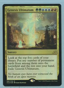 MTG: Ikoria_Lair of Behemoths: Genesis Ultimatum: FOIL - Image 1