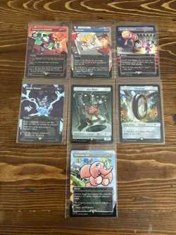 Sonic The Hedgehog X Magic The Gathering Full Non Foil Set. Envelopes Included - Image 2