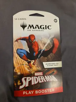 MTG: Magic The Gathering Marvel Spider-Man Play Sleeved Booster Pack - Image 1