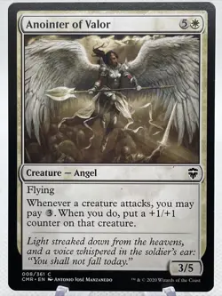 Anointer of Valor Common Angel MTG Commander Legends 008 New Packfresh - Image 1