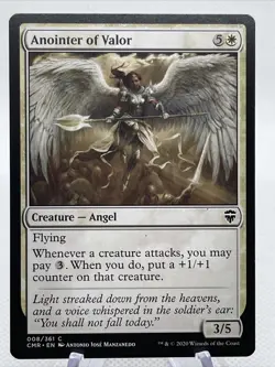 Anointer of Valor Common Angel MTG Commander Legends 008 New Packfresh - Image 2