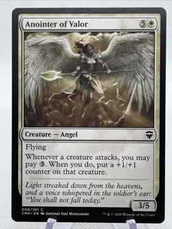 Anointer of Valor Common Angel MTG Commander Legends 008 New Packfresh - Image 3