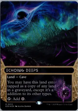 Echoing Deeps (0013) (Borderless) R Edge of Eternities: Stellar Sights 13 NM Foi - Image 1