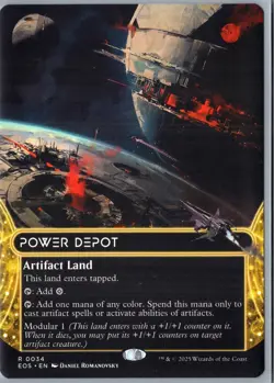 Power Depot (0034) (Borderless) R Edge of Eternities: Stellar Sights 34 NM - Image 1