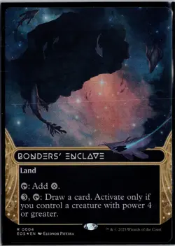 Bonders' Enclave (0004) (Borderless) Foil R Edge of Eternities: Stellar Sights 4 - Image 1