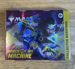 March of the Machine Collector Booster Box MTG Sealed 195166208350 - Image 1