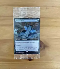 MAGIC THE GATHERING X STANCE CREW SOCKS L w/Winged Boots SEALED Foil Promo MTG - Image 3