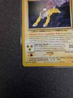 Pokemon Vintage Non Holo Rare Raikou Neo Revelation 22/64 WotC - Image 5