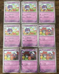 (9) Pokemon TCG: Mega Evolution Promo Set - Drifblim & Drifloon black star promo - Image 1