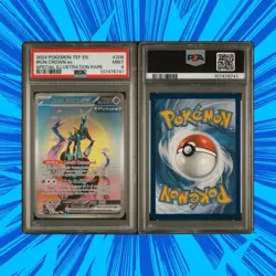 2024 POKEMON TEF EN-TEMPORAL FORCES #206 IRON CROWN EX PSA 9 - Image 3