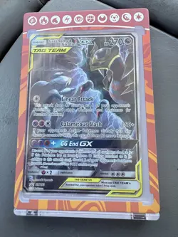 2019 Pokemon Black Star Promo - Garchomp Giratina GX Tag Team - Image 1