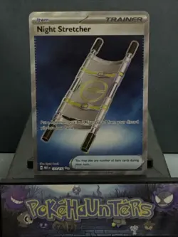 Pokemon Card Night Stretcher 173/132 Mega Evolution Secret Rare Near Mint - Image 1