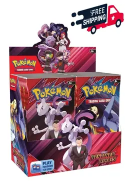 Pokemon TCG Scarlet & Violet Destined Rivals Booster Box Factory Sealed 36 Packs - Image 1