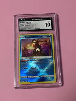 NEW CGC 10 Radiant Greninja 046/189 Astral Radiance Shiny Holo Rare Pokemon 1056 - Image 1