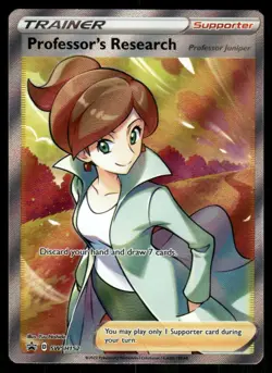 Professor's Research - SWSH152 Promo Holo NM Pokemon SWSH: Sword & Shield Promo - Image 1