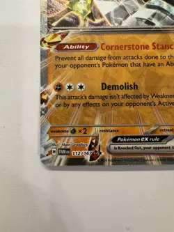 Cornerstone Mask Ogerpon ex 112/167 Double Rare Twilight Masquerade Pokemon - NM - Image 5