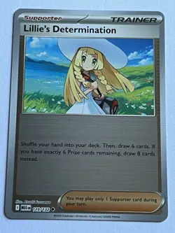 Lillies Determination 119 / 132 Pokemon Mega Evolution 2025 NM Reverse Holo - Image 4
