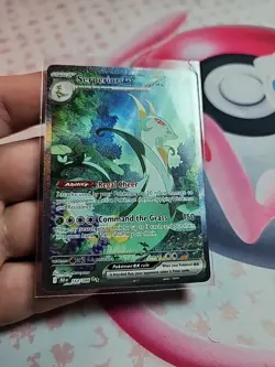 Pokemon TCG Serperior EX 164/086 Illustration Rare Holo Sv: Black Bolt Near Mint - Image 2