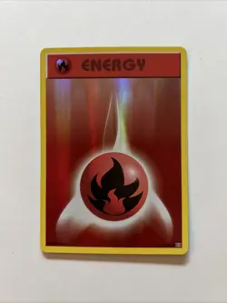B Fire Energy 92/108 Rev Reverse Holo XY Evolutions Pokemon NM - Image 1