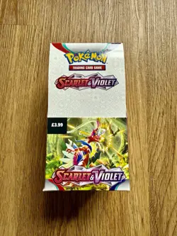 Pokemon TCG Scarlet & Violet Base Half Booster Box - Unsealed - FREE Delivery 🚀 - Image 1