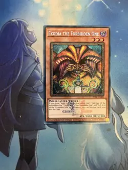 Exodia the Forbidden One EMBLAZONED SECRET 25LP-EN000 WORLD CHAMPIONSHIP Yugioh! - Image 1