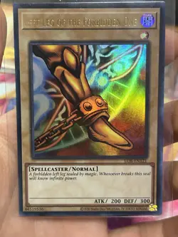 Left Leg of the Forbidden One LOB-EN121 MINT CONDITION 25th anniversary version - Image 3