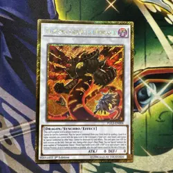 Yugioh Phantasmal Lord Ultimitl Bishbaalkin PGL3-EN006 Gold Secret Rare 1st Ed - Image 1